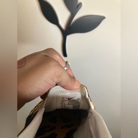 Cheetah Print Slip-On Nike Court Legacy Sneakers - Picture 6 of 6